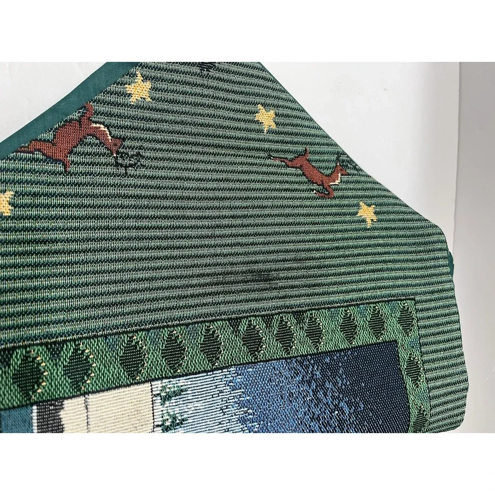 Christmas Table Runner Tassels 62x12.5